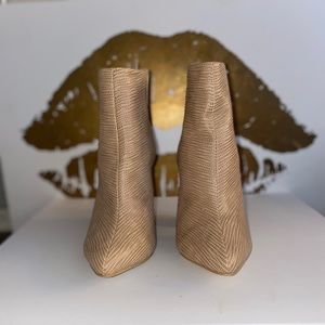 Tan booties ✨